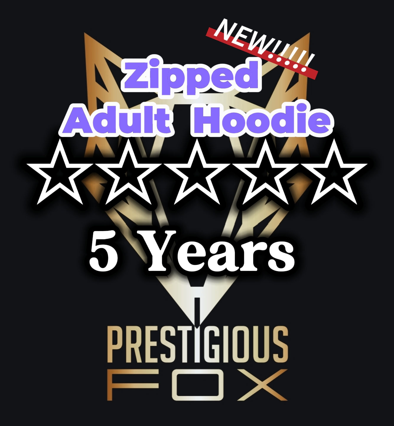 (ZIPPED) 5th Year Hoodie 