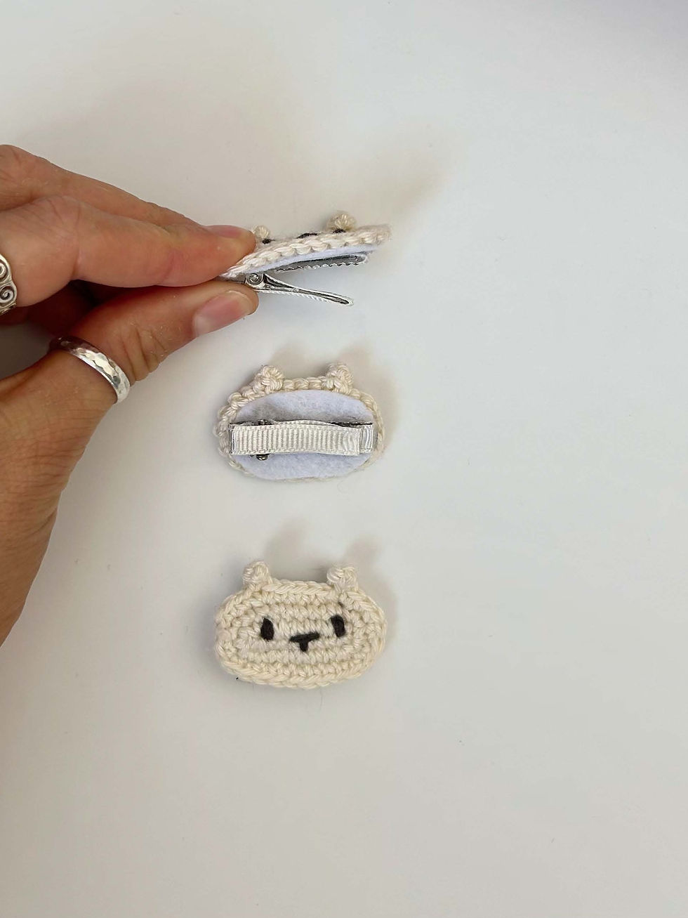 Thumbnail: Bunny Hair Clips Small