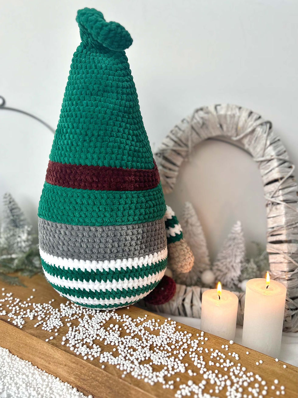 Thumbnail: Velvet Elf Decoration