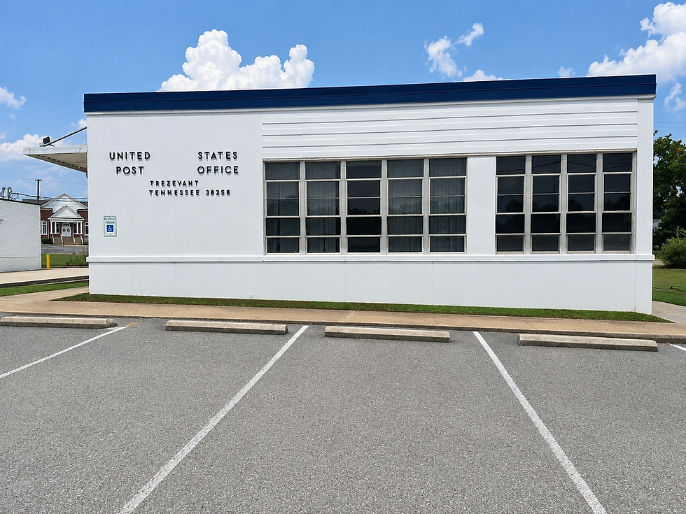 Trezevant Post Office Sign