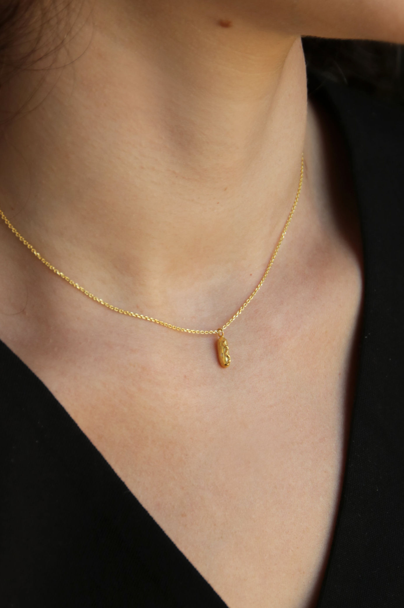 Golden Éclair Necklace