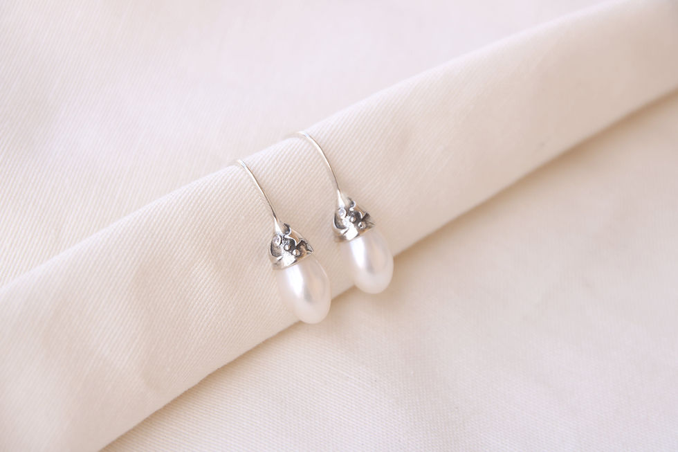 Thumbnail: Sky Pearl Hoops