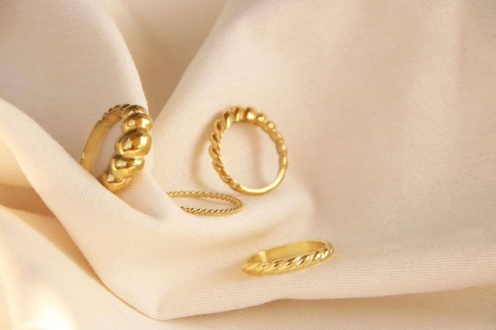 Thumbnail: Croissant Dome Ring