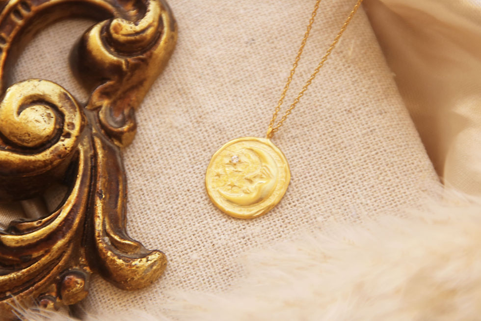 Thumbnail: Sleeping Moon Necklace