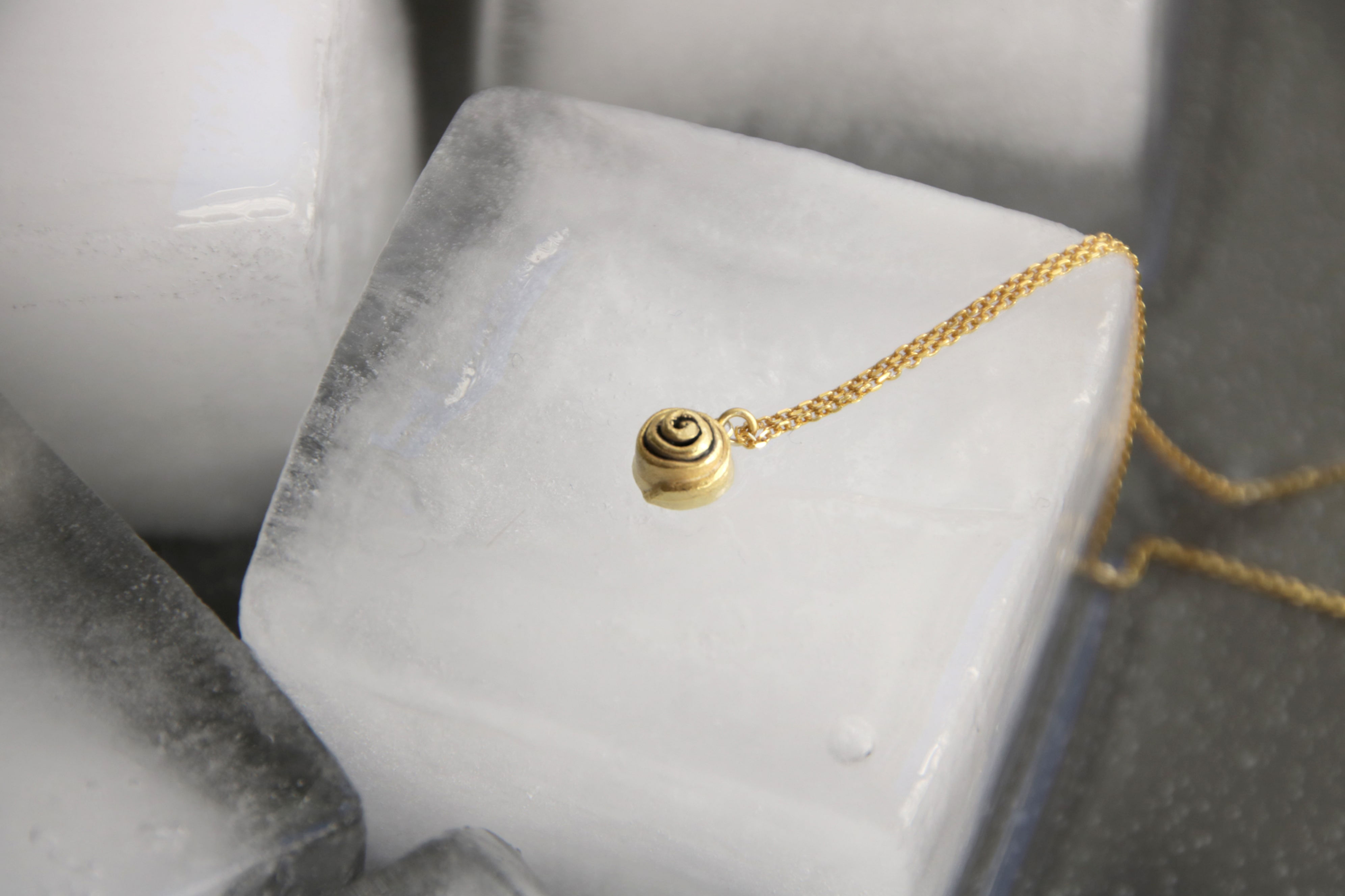 Cinnamon Bun Necklace