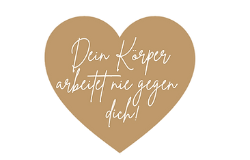 Dein Körper arbeitet nie gegen dich gold