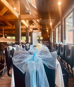 Wedding Blue Ribbon on Black Chair.jpg