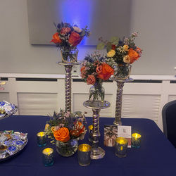 Three-Tiered Florals