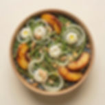 Smoky Hill Country Peach & Blue Quinoa Bowl