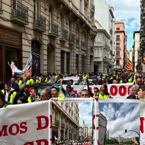 Manifestación en Zaragoza 27 de Abril