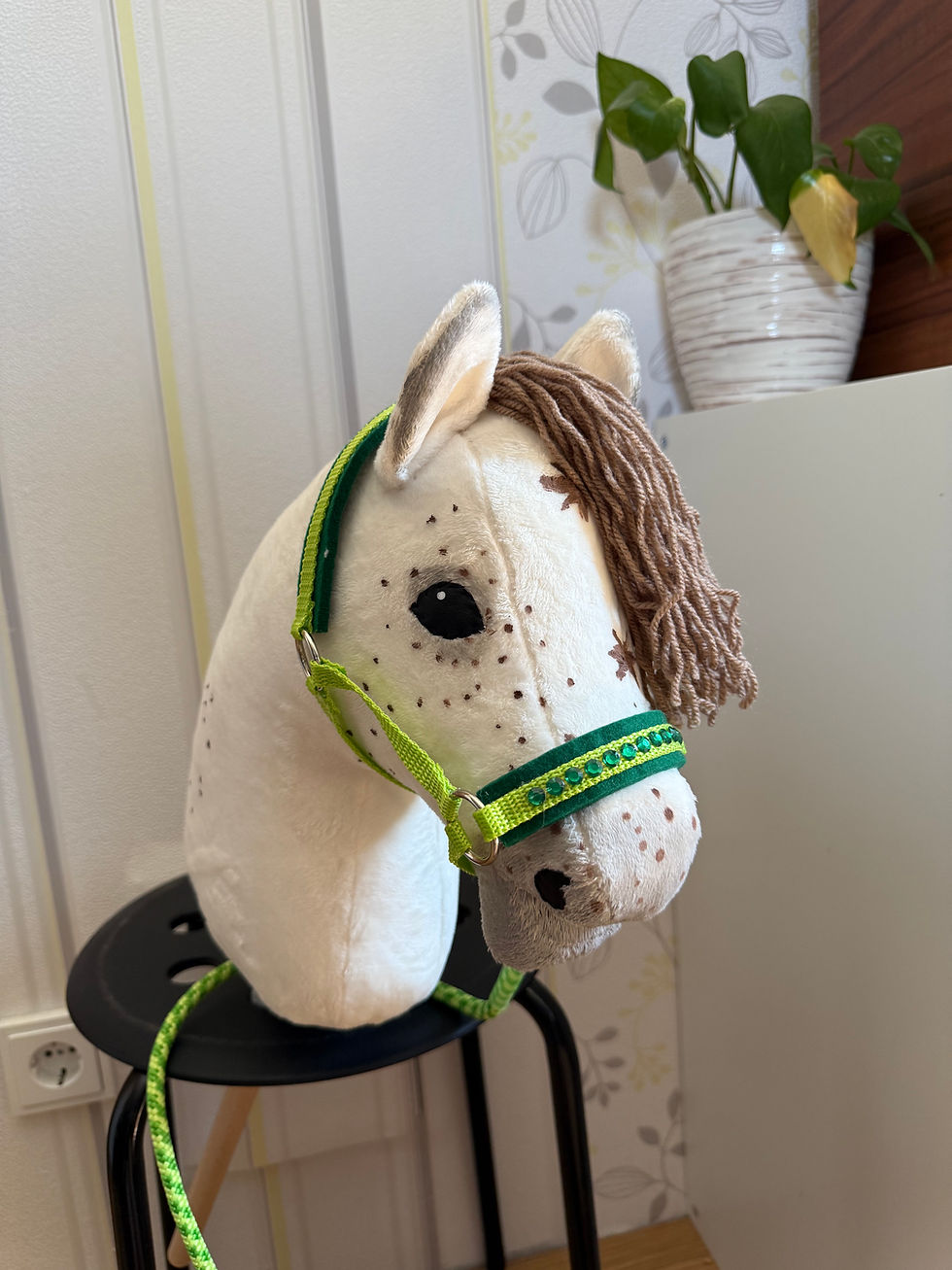 Miniaturbild: „Sternenzauber“ Hobby Horse - Gr. Pony Fliegenschimmel 