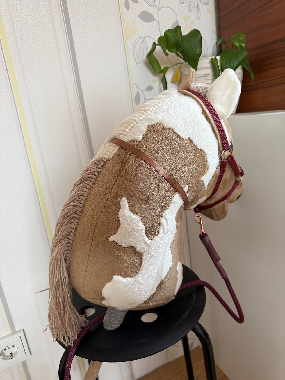 Miniaturbild: „Cherry“ Hobby Horse - Gr. Großpferd Palominoschecke