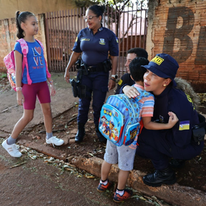 Ronda escolar garante prevenção e acolhimento para comunidade