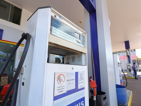 Preço médio da gasolina comum é de R$ 6,33 no mês de junho em Dourados