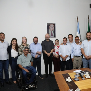 Vereadores recebem secretário estadual de Educação e apresentam demandas prioritárias para o setor