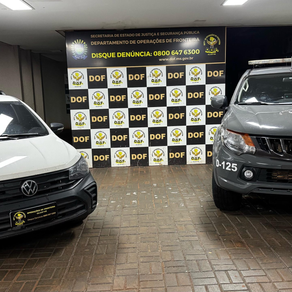 Homens que seguiam para o Paraguai com veículo objeto de crime são presos pelo DOF em Fátima do Sul