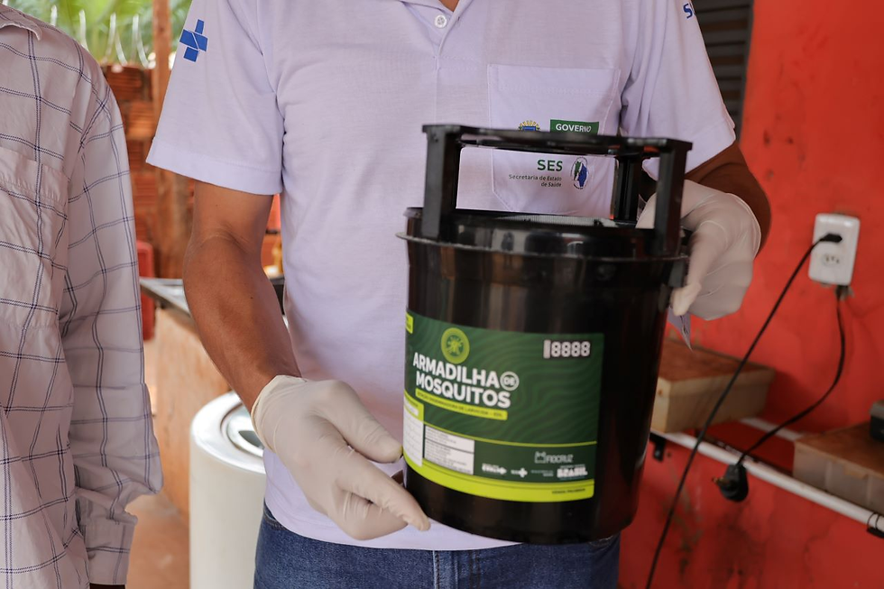 Agentes de combate às endemias de Dourados já instalaram as 1008 Estações Disseminadoras de Larvicida contra o mosquito Aedes aegypti. Foto: A. Frota