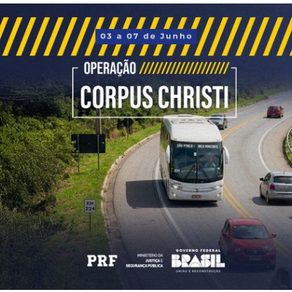 Operação Corpus Christi: foco da PRF é o transporte de passageiros