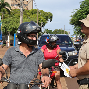 Motociclistas respondem por quase a metade dos acidentes de trânsito em Dourados