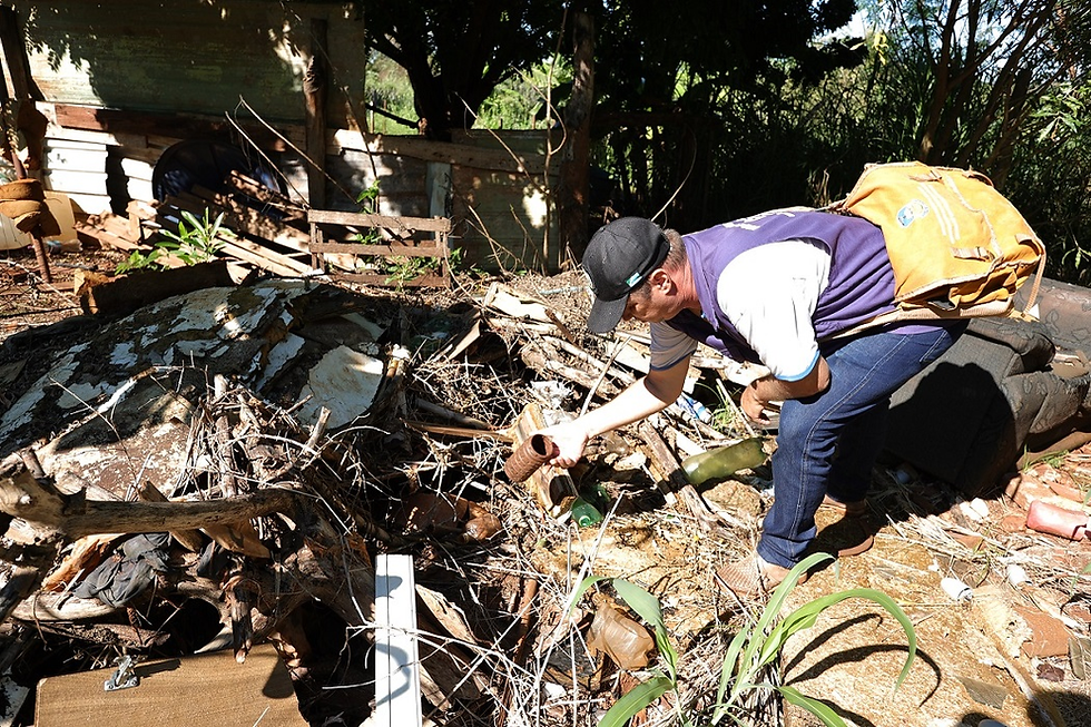 Ações de combate aos focos do mosquito transmissor da Chikungunya continuam por toda cidade e preocupação maior é com a região do Parque das Nações II – Foto: A. Frota