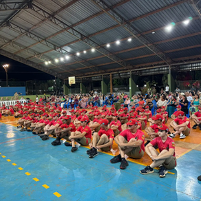 Formatura do projeto Bombeiros do Amanhã de Dourados
