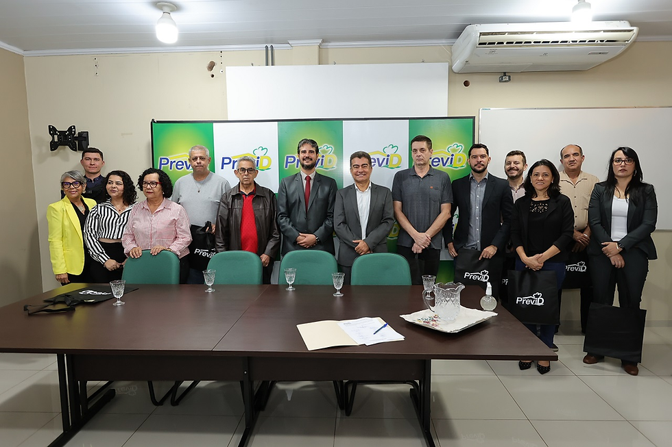 Posse dos novos conselheiros do Previd ocorreu durante solenidade nesta segunda-feira (1) – Foto: A. Frota