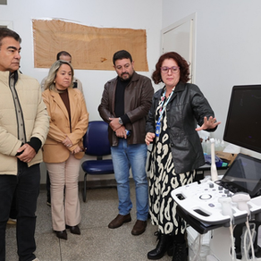 Prefeitura leva moderno ultrassom morfológico para atender gestantes de alto risco no CAM