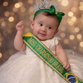 Angela Ximenes, de Dourados, conquista título de Miss mais jovem do Brasil