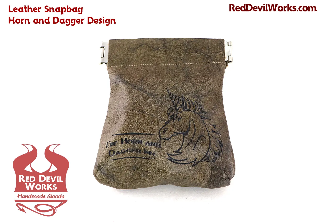Horn and Dagger Snapbag - BlackVein (Old version)