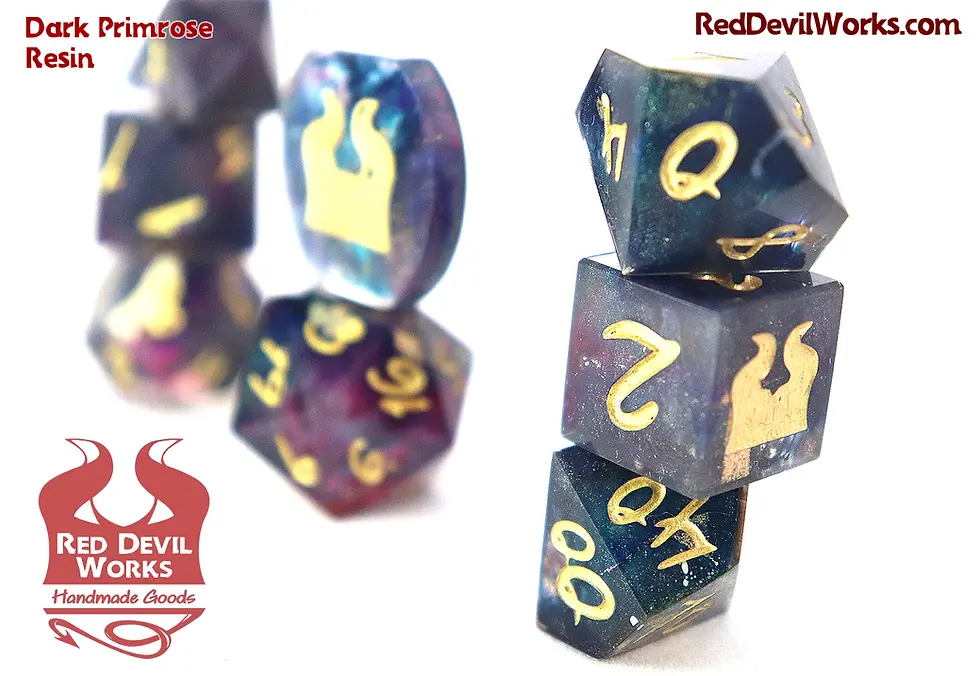 Thumbnail: Dark Primrose - 8 piece set