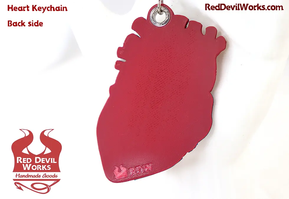 Thumbnail: Beating Heart Keychain