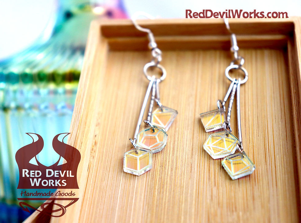 Thumbnail: Holo Diceset Earrings