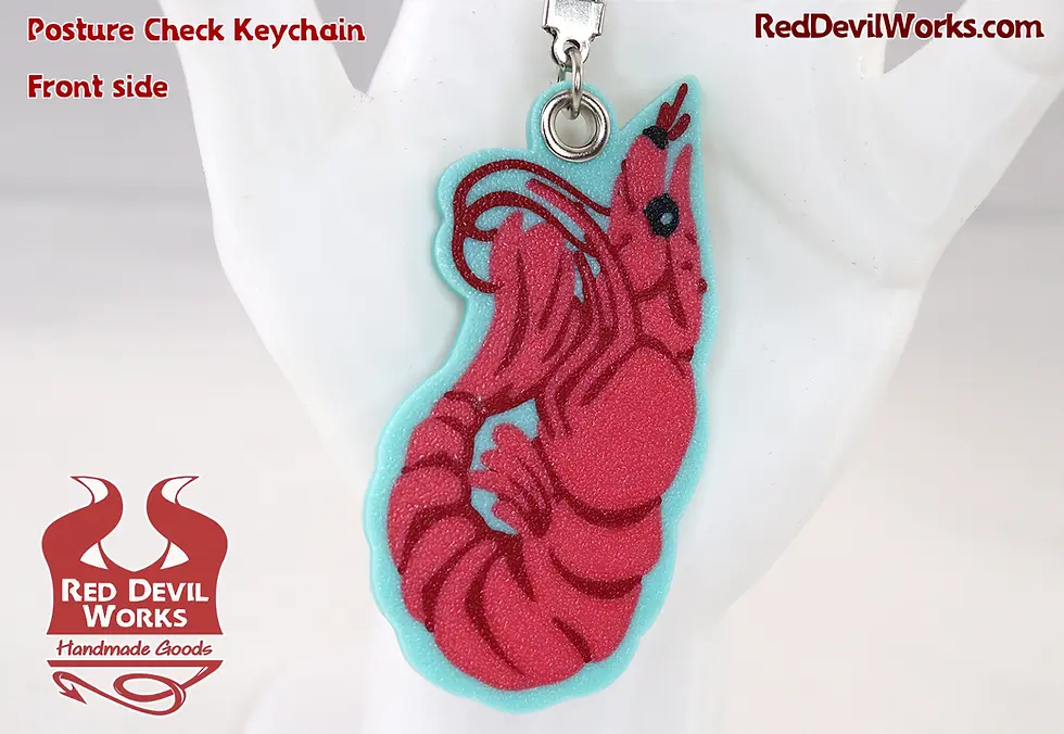 Thumbnail: Posture Check Keychain