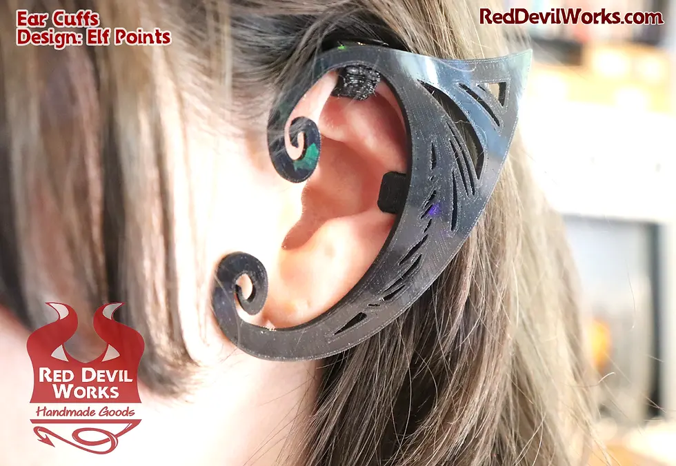 Thumbnail: Ear Cuffs - Elf Points (Over ear)
