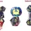 Thumbnail: Dark Primrose - 8 piece set