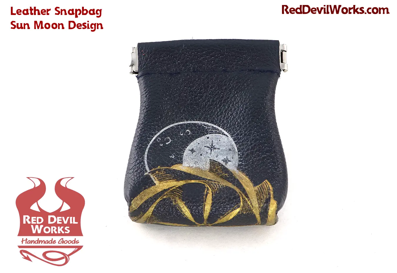 SunMoon Snapbag - Navy and light blue