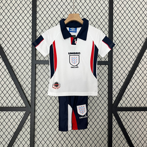1998 England Kids Retro Football Kit | Nostalgia Retro Kit