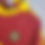 Thumbnail: Close-up of a retro Roma football jersey with badge detail and Adidas branding