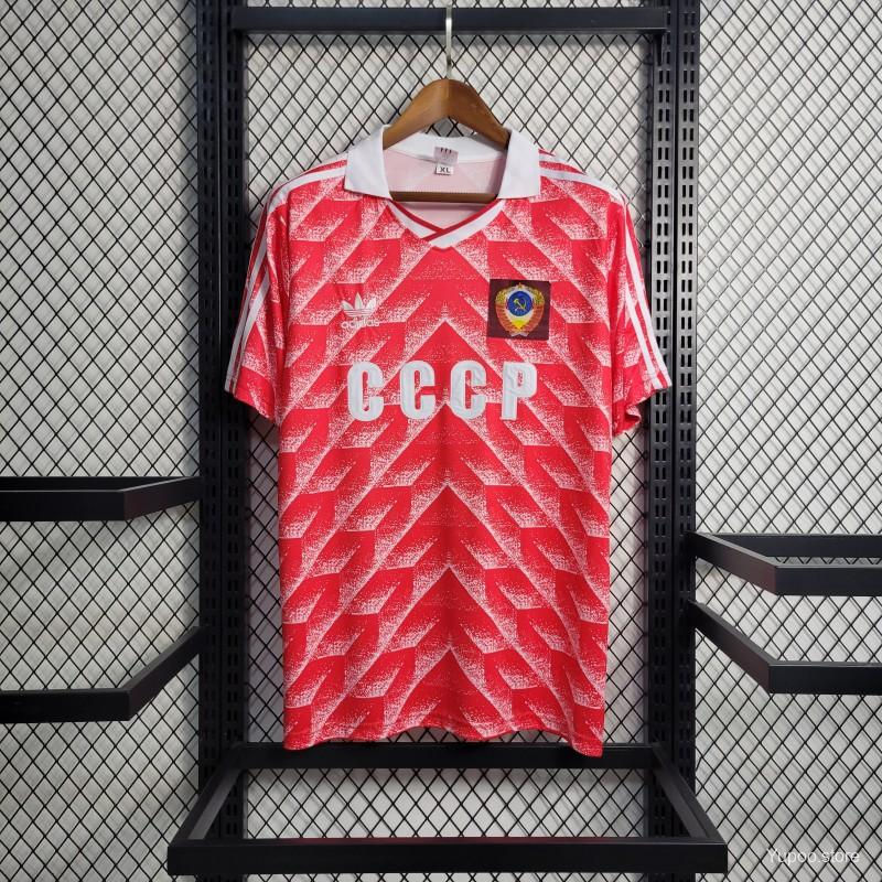 1988 Russia retro vintage football top