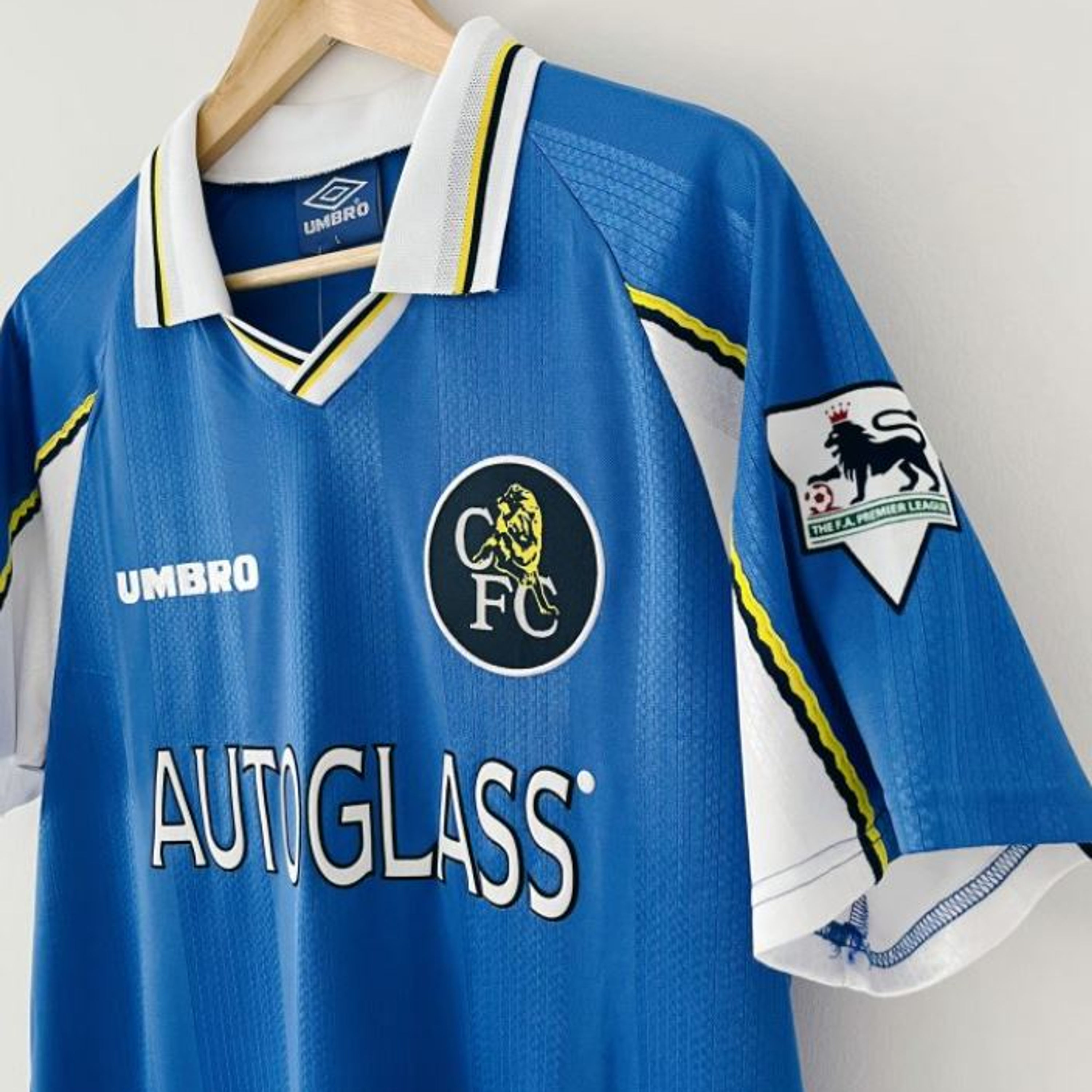 1997-1999 Chelsea Home Retro Football Shirt | Nostalgia Retro Kit