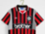 Brother retro kit Jersey with red and black stripes, Nostalgia Retro Kit.