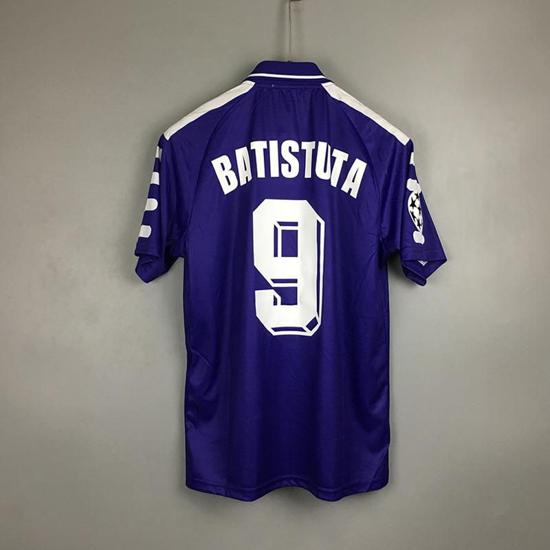 Thumbnail: Batistuta 9 jersey, purple retro. Nostalgia Retro Kit. Suitable for display.