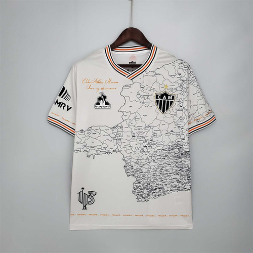 2021-2022 Atletico Mineiro Away Map Shirt | Nostalgia Retro Kit