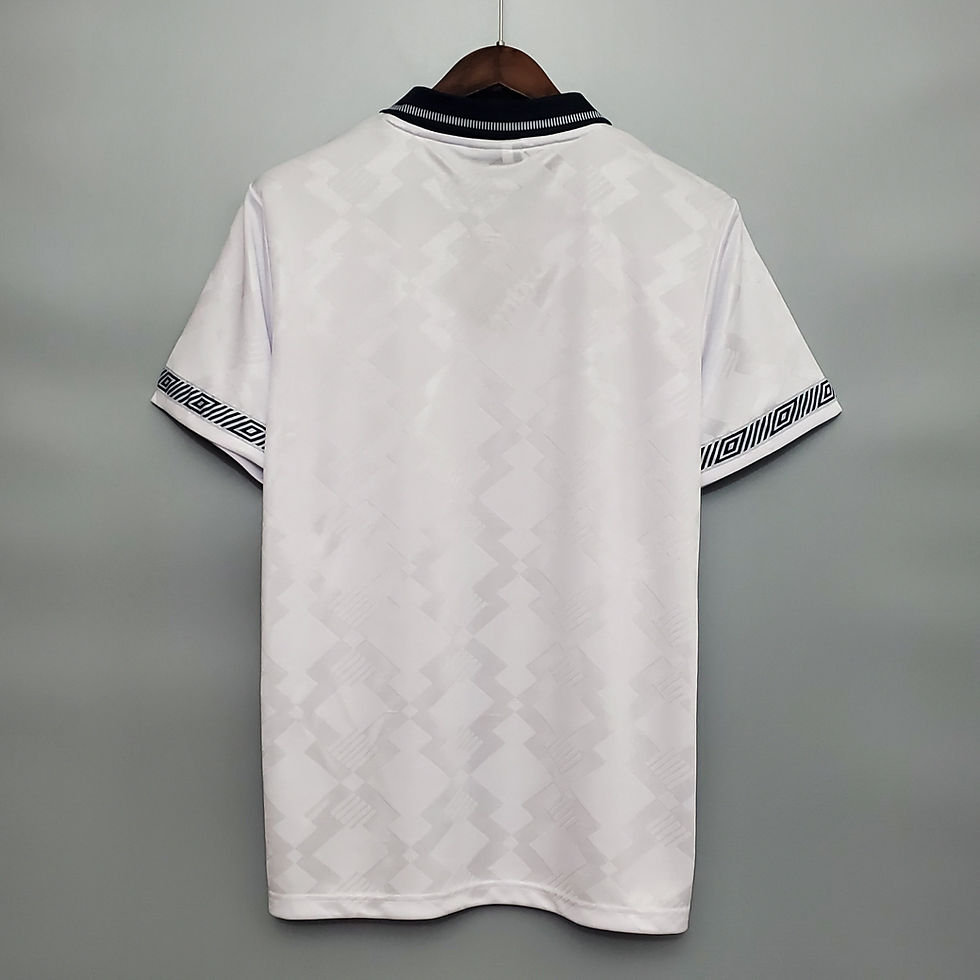 Thumbnail: White retro football shirt hanging, 1994 ITALY AWAY RETRO FOOTBALL SHIRT WORLD CUP, Nostalgia Retro Kit.