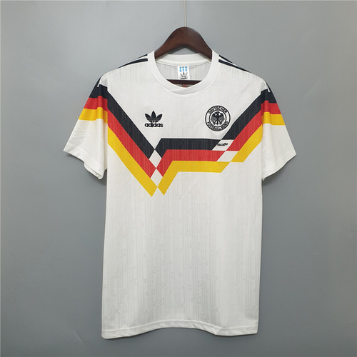 1990 Germany Home Retro Football Kit World Cup - Festival Paul