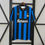 Thumbnail: Inter Milan retro jersey with Florucci text and blue and black stripes Nostalgia Retro Kit