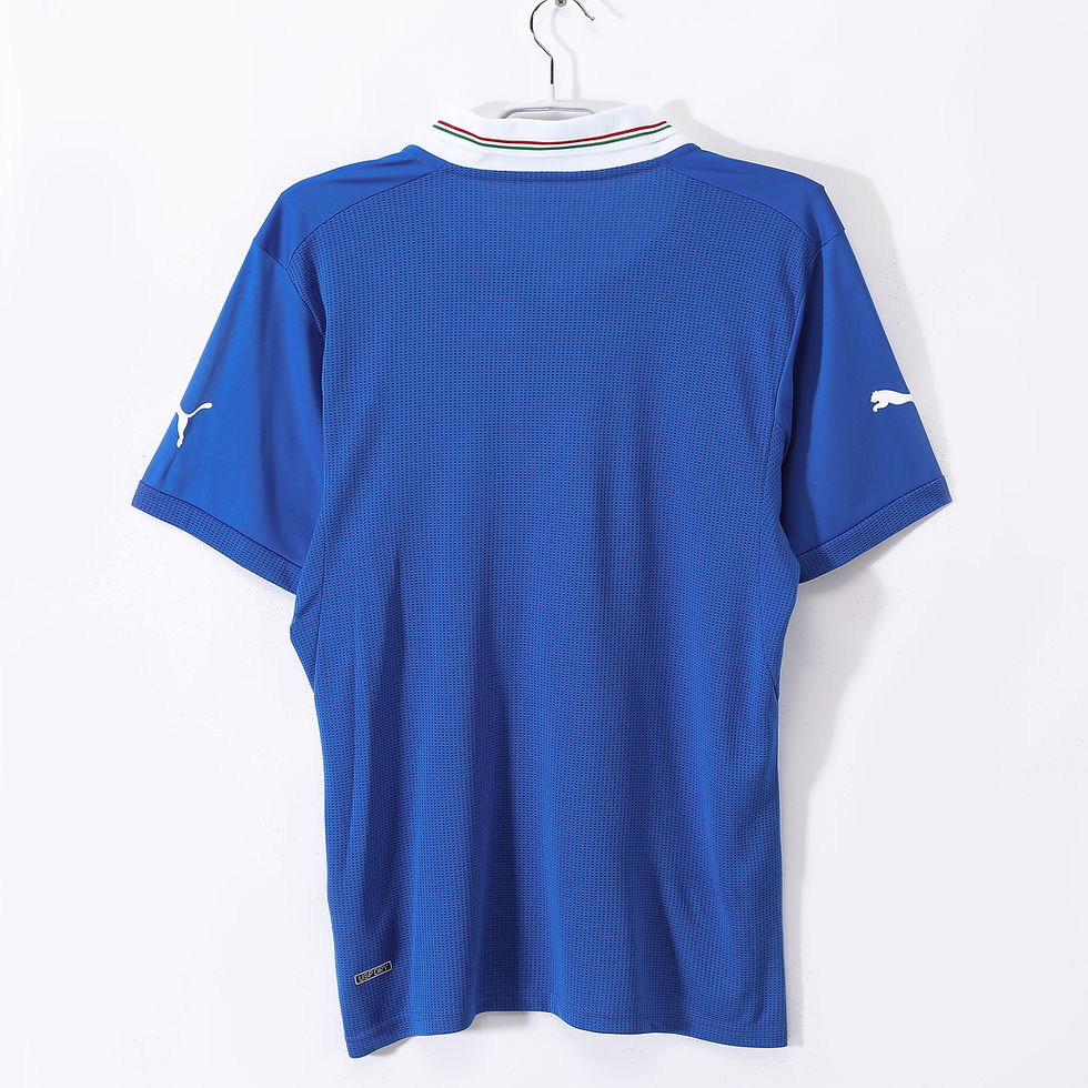 Thumbnail: 2012 Italy Home Retro Football Shirt Balotelli