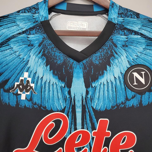 2020-2021 S.S.C. Napoli Kappa X Marcelo Burlon Special Home Kit