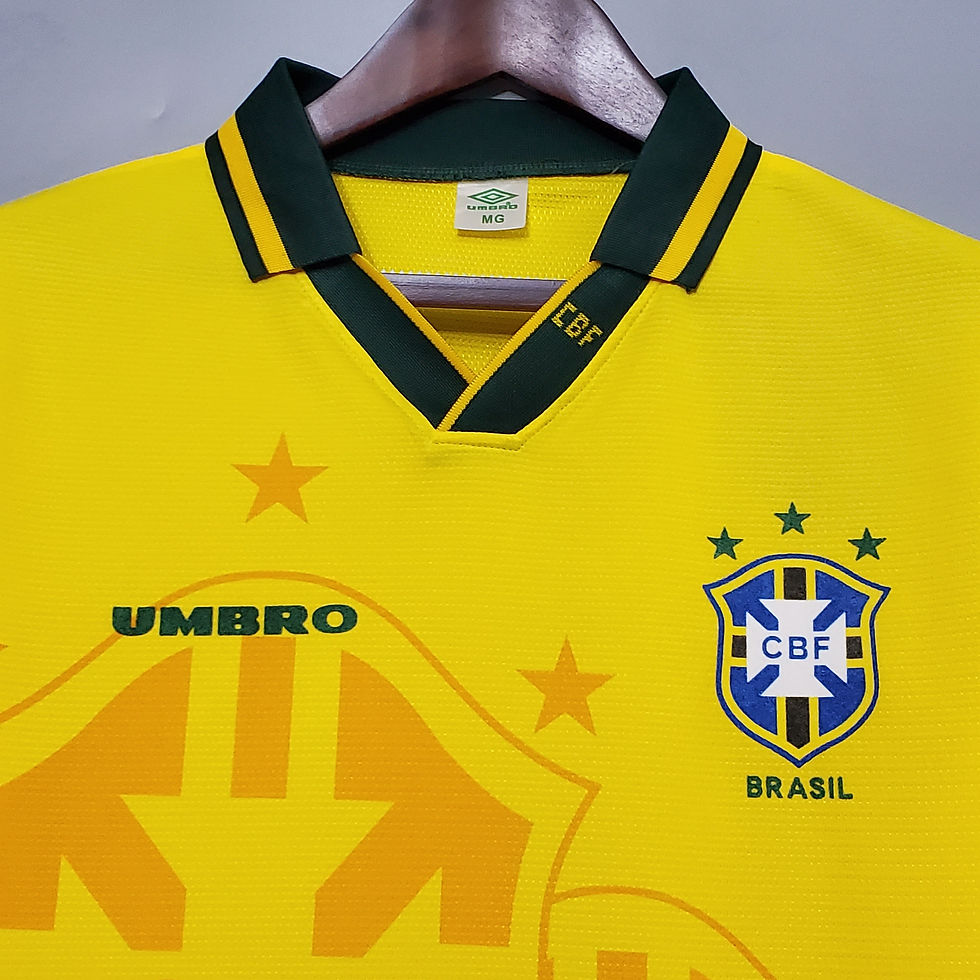 ウェア BRAZIL - 1994 (Home) BRAZIL REDEEMER 94 HOME JERSEY – Asphalt Social Klub
