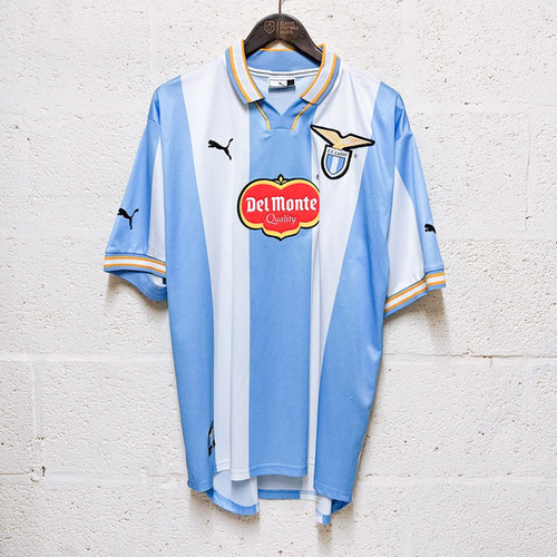 1999-2000 Lazio Third Stripes Retro Football Champions League Kit